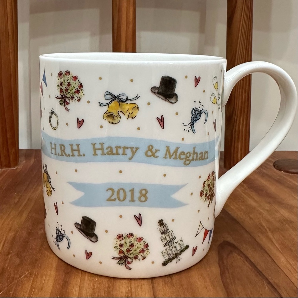 Milly Green H.R.H Prince Harry Meghan Wedding 2018 Mug Cup Coffee Cup